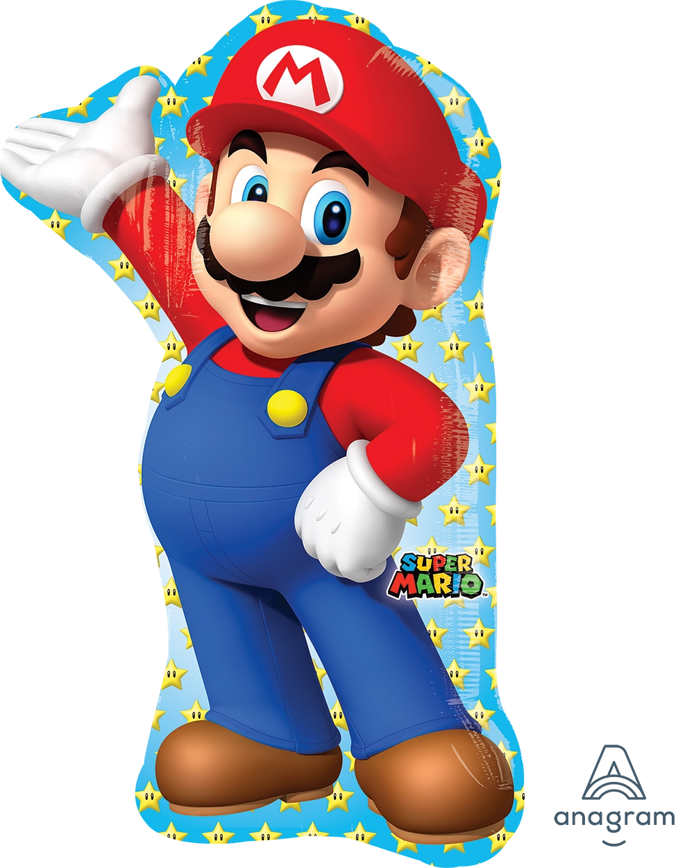 Фольгированные шары/ ANAGRAM / 32010 Mario Bros. SuperShape™ XL® P38